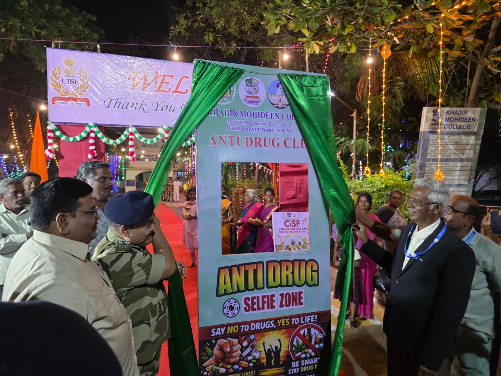 Anti Drug Selfie Zone - An Awareness Initiative