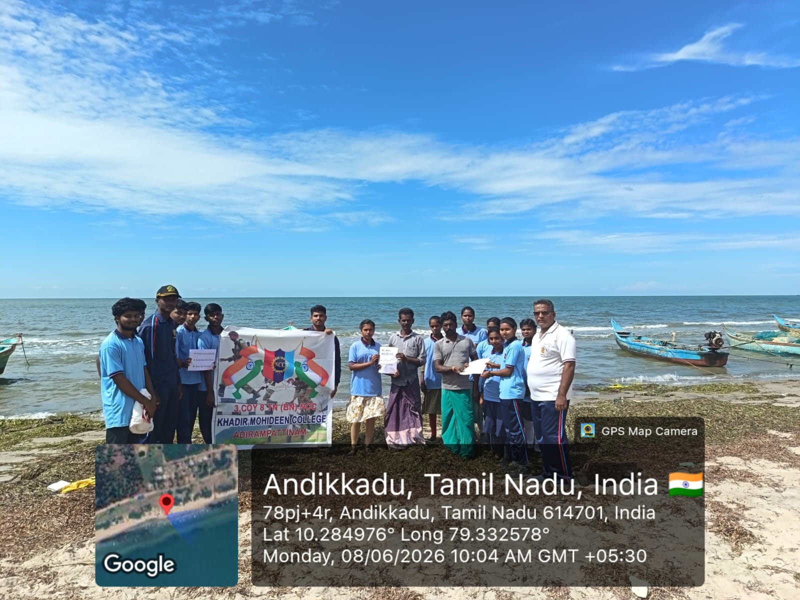 On the occasion of World Ocean Day, an awareness programme was conducted under the Puneet Sagar Abhiyan Activity